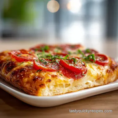 Double Stuffed Sheet Pan Pizza in 115 Minutes Recipe Card