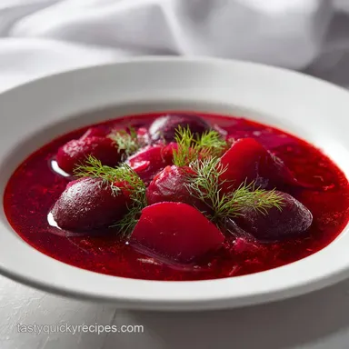 Easy Borscht Recipe Beet Soup: A Traditional 50-Minute Meal