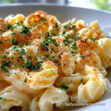 Easy Cheese Pasta in 15 Minutes Recipe Card