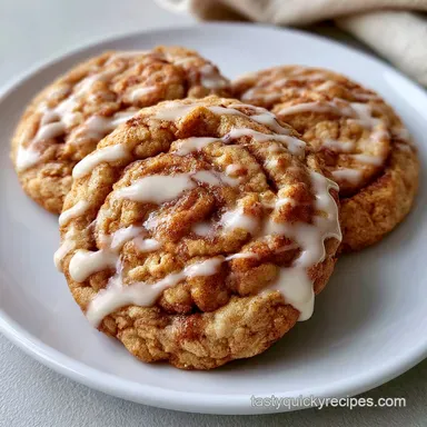 Easy Cinnamon Roll Cookies in 35 Minutes
