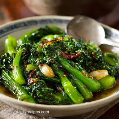 Gai Lan Chinese Broccoli Recipe: Classic Cantonese Style in 15 Minutes
