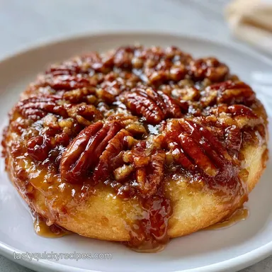 Easy Pecan Pie Bars for 16 Bars Recipe Card