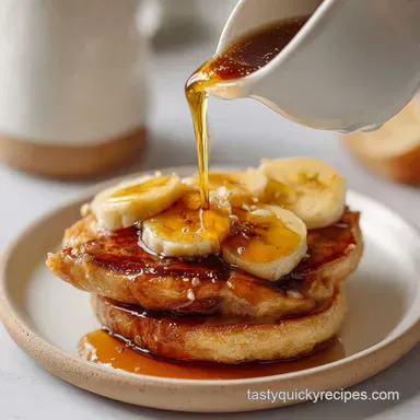 Banana Syrup: Effortless Golden Recipe for Coffee Pancakes Recipe Card