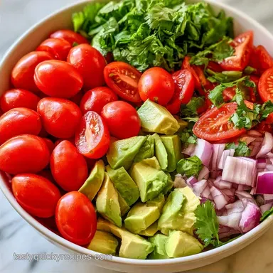 Avocado Tomato Salad in 15 Minutes