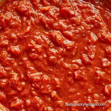 Fresh Tomato Sauce with Roma Tomatoes