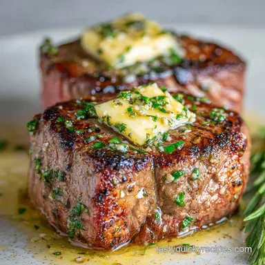 Filet Mignon Recipe with Garlic Butter Pan-Seared