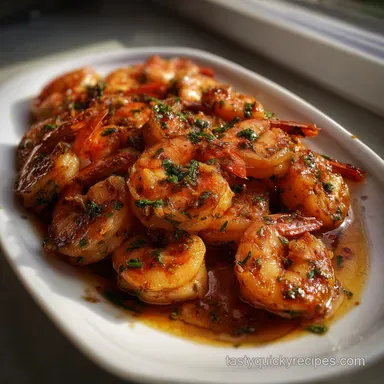 New Year s Appetizer with Garlic Shrimp to Wow Your Guests Recipe Card