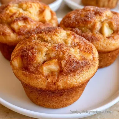 Apple Muffins in 28 Minutes: Tender Recipe Card