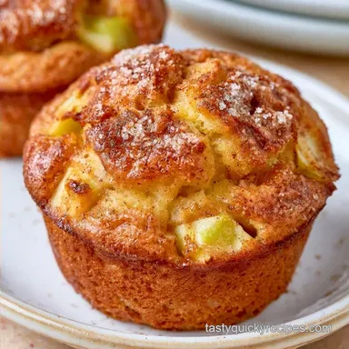 Apple Muffins in 28 Minutes: Tender