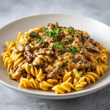 Ground Beef Stroganoff in 30 Minutes
