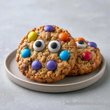 Halloween Monster Cookies in 25 Minutes