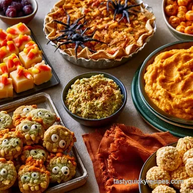13 Easy Halloween Party Snacks: Savory & Sweet Ideas