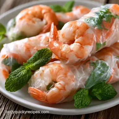 Rice Paper Rolls for 4 Servings