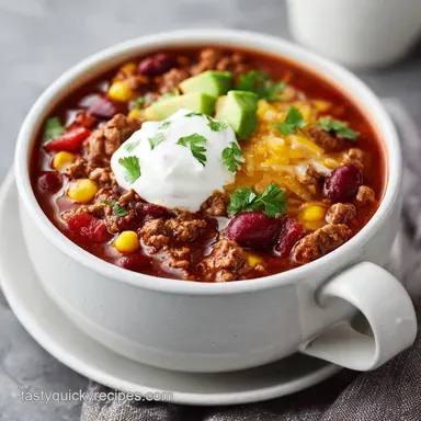 Taco Soup Recipe: Hearty Meal in 30 Minutes