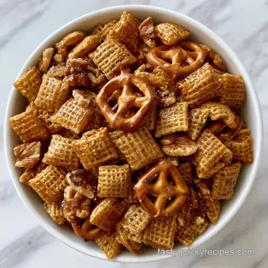 Homemade Chex Mix Recipe: Crispy