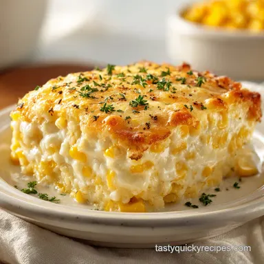Homemade Corn Casserole Recipe: Silky Custard