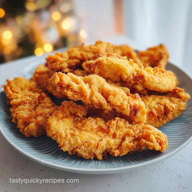 Crispy Chicken Tenders Recipe for 4 Servings