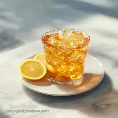 Homemade Iced Tea with Baking Soda for 8 Servings