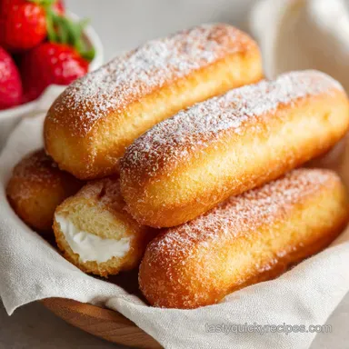 Ladyfingers Recipe: Light and Crispy Biscuits Ready in 35 Minutes Recipe Card