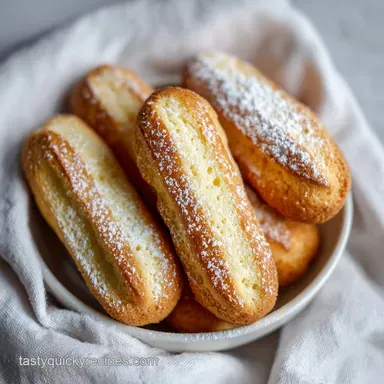 Ladyfingers Recipe: Light and Crispy Biscuits Ready in 35 Minutes
