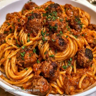 Spaghetti and Meatballs in 30 Minutes