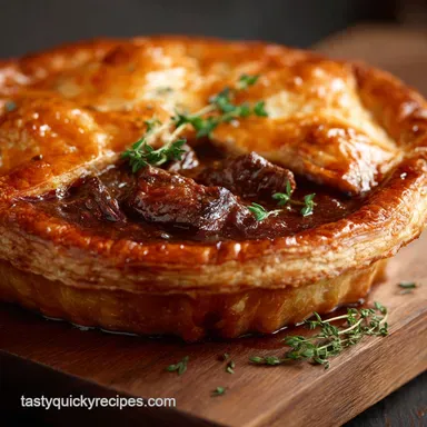 Idleon Recipes: Rich Steak Stout Pie Comfort Craft Guide Recipe Card