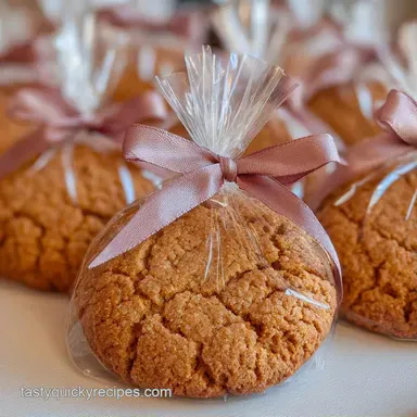 Individual Graduation Cookie Bags: Silky Recipe Card