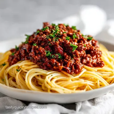 Instant Pot Spaghetti in 17 Minutes