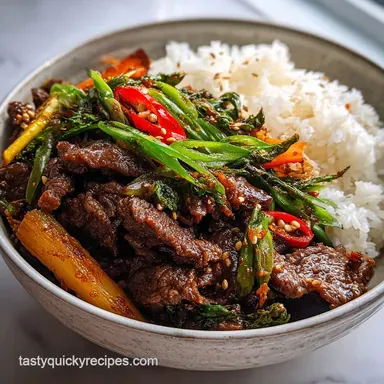 Korean Recipe with Bulgogi Beef: Caramelized in 20 Minutes