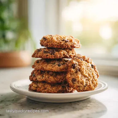 Laura Bush Cowboy Cookies in 27 Minutes with Pecans and Oats Recipe Card