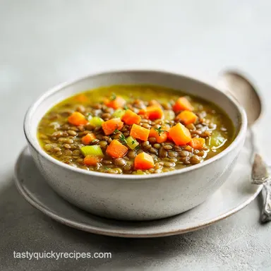 Lentil Soup Recipe: Smoky and Velvety