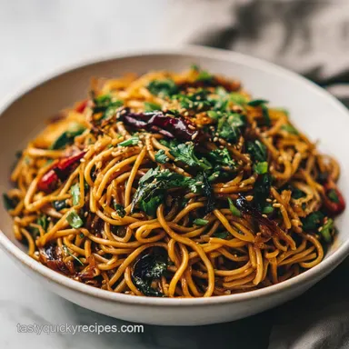 Lo Mein Noodles in 15 Minutes