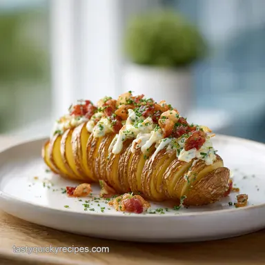 Loaded Hasselback Potato Dip with Smoked Cheddar in 45 Minutes