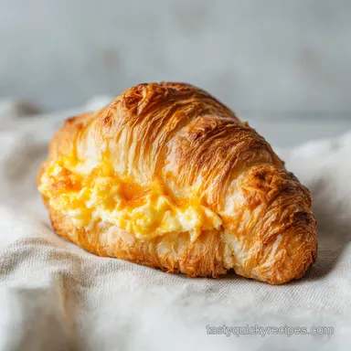 Croissant Egg Sandwiches: Make-Ahead Recipe Card