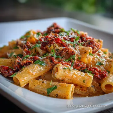 Marry Me Pasta: One-Pot Creamy Sauce in 25 Minutes Recipe Card