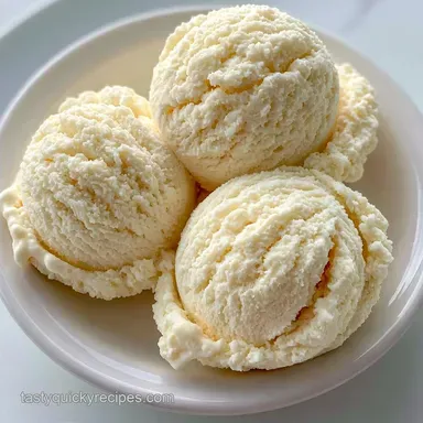 Milk Cream Ice Cream in 10 Minutes