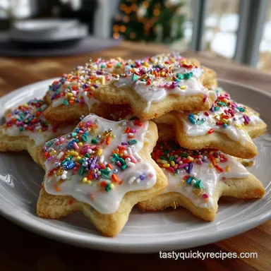 No Spread Cutout Sugar Cookie Recipe Thick Cutout: Perfect Edges Recipe Card