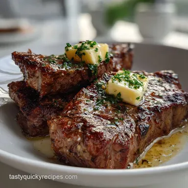 New Years Eve Dinner Idea at Home That Feels Special: Pan-Seared Recipe Card