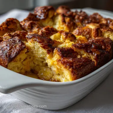 French Toast Casserole Recipe: Overnight Baked Brioche