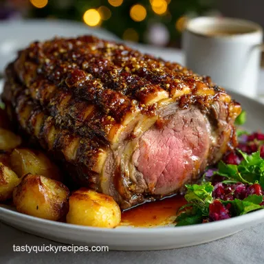 Bonein Rib Roast Recipe: Oven Method for a Perfect Crust Recipe Card
