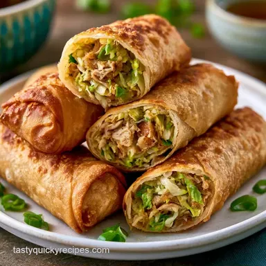 Quick Air Fryer Egg Rolls in 32 Minutes