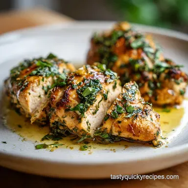 Chicken Dinner Idea with Garlic and Herbs in 20 Minutes