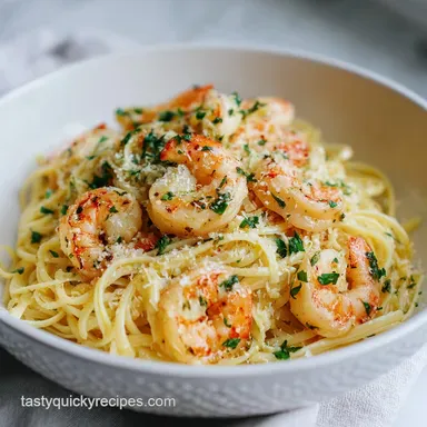 Shrimp Pasta Recipe in 20 Minutes: Italian