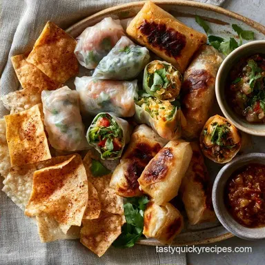 40 Rice Paper Recipes: Dumplings, Rolls & Sweet Treats