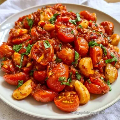 Roasted Cherry Tomato Sauce in 35 Minutes