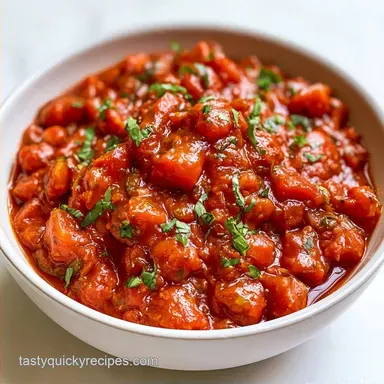 Cherry Tomato Sauce in 40 Minutes