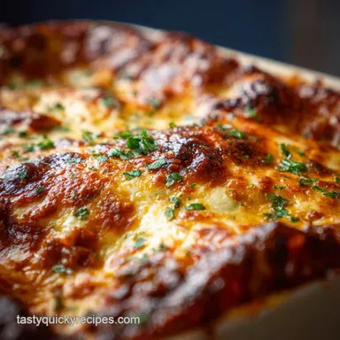 San Giorgio Lasagna Recipe: Classic Beef, Ricotta Sunday Roast Flavor Recipe Card