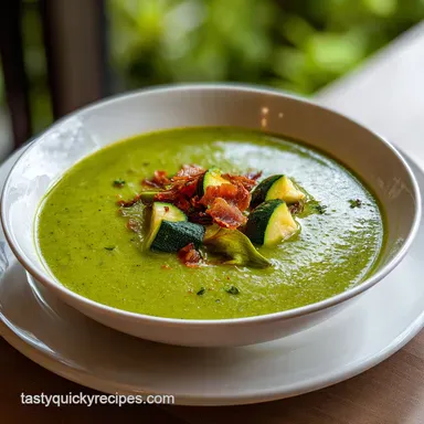 Easy Zucchini Soup in 25 Minutes