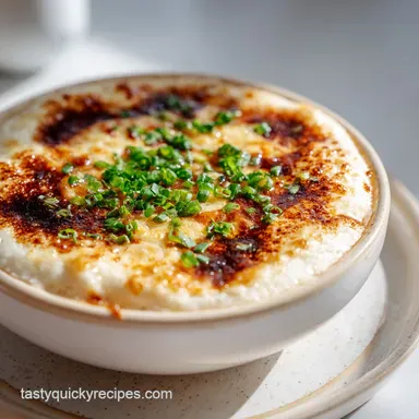 Slow Cooker French Onion Soup for 6 Recipe Card