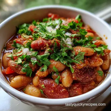 Anasazi Beans Recipe: Smoky Southwestern Stew with Lime Zest Recipe Card